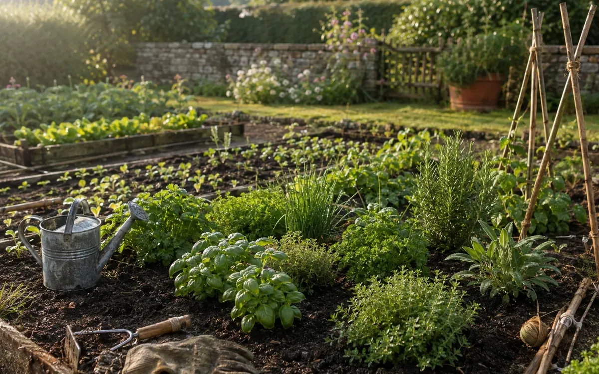 Illustration du guide : Herbes aromatiques, comment organiser leur culture au jardin