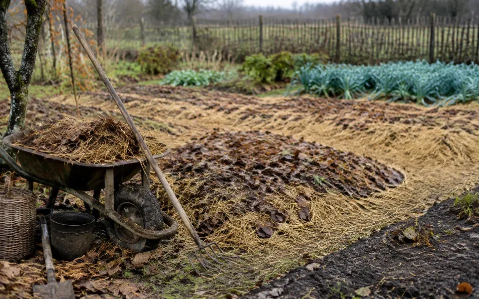 Potager au mois de novembre