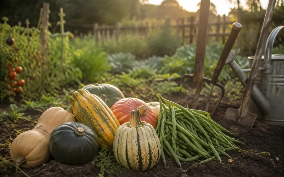 Potager au mois de septembre