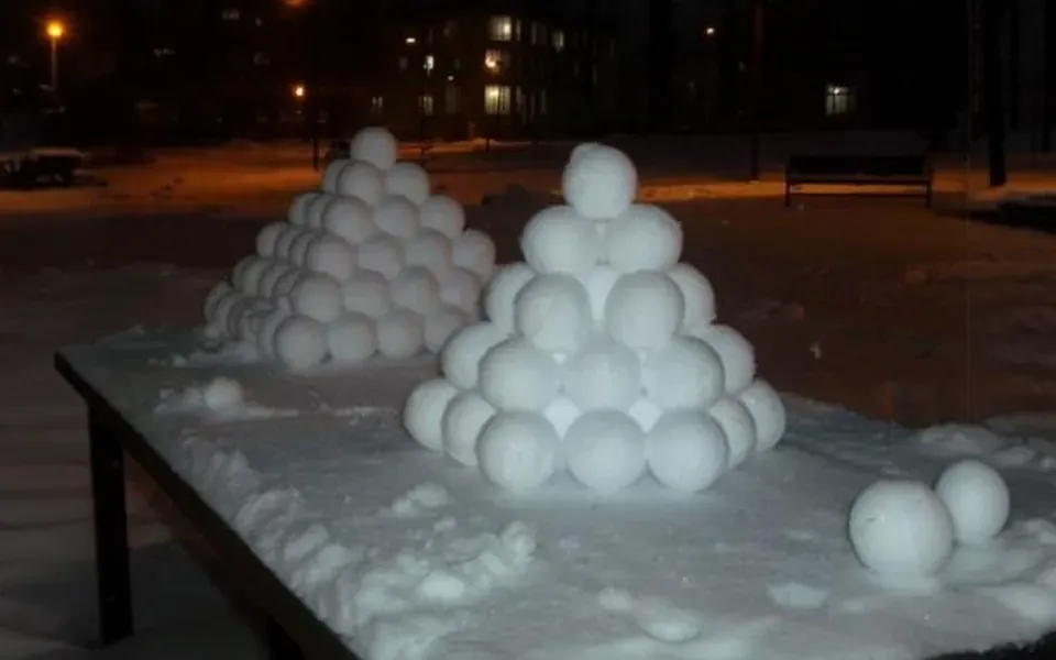 Boule de neige, photographie